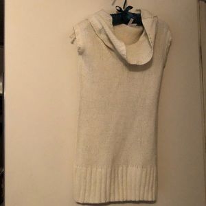 Off white knit top